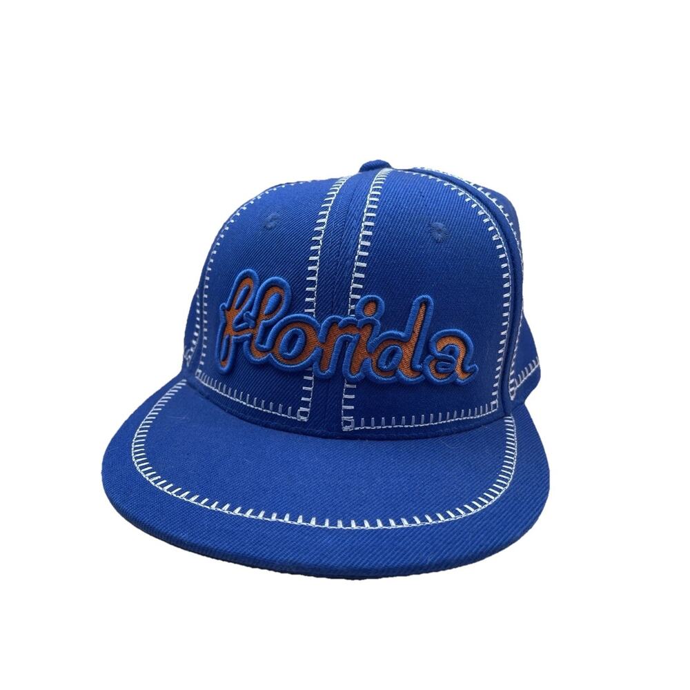 Blue ICON Florida Snapback Hat | Adjustable USA‑Style Travel Cap